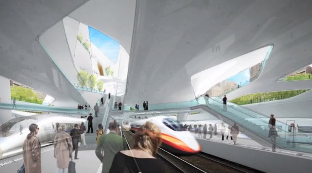 Diller Scofidio and Renfro's concept for a new Penn Station (image: DSR)