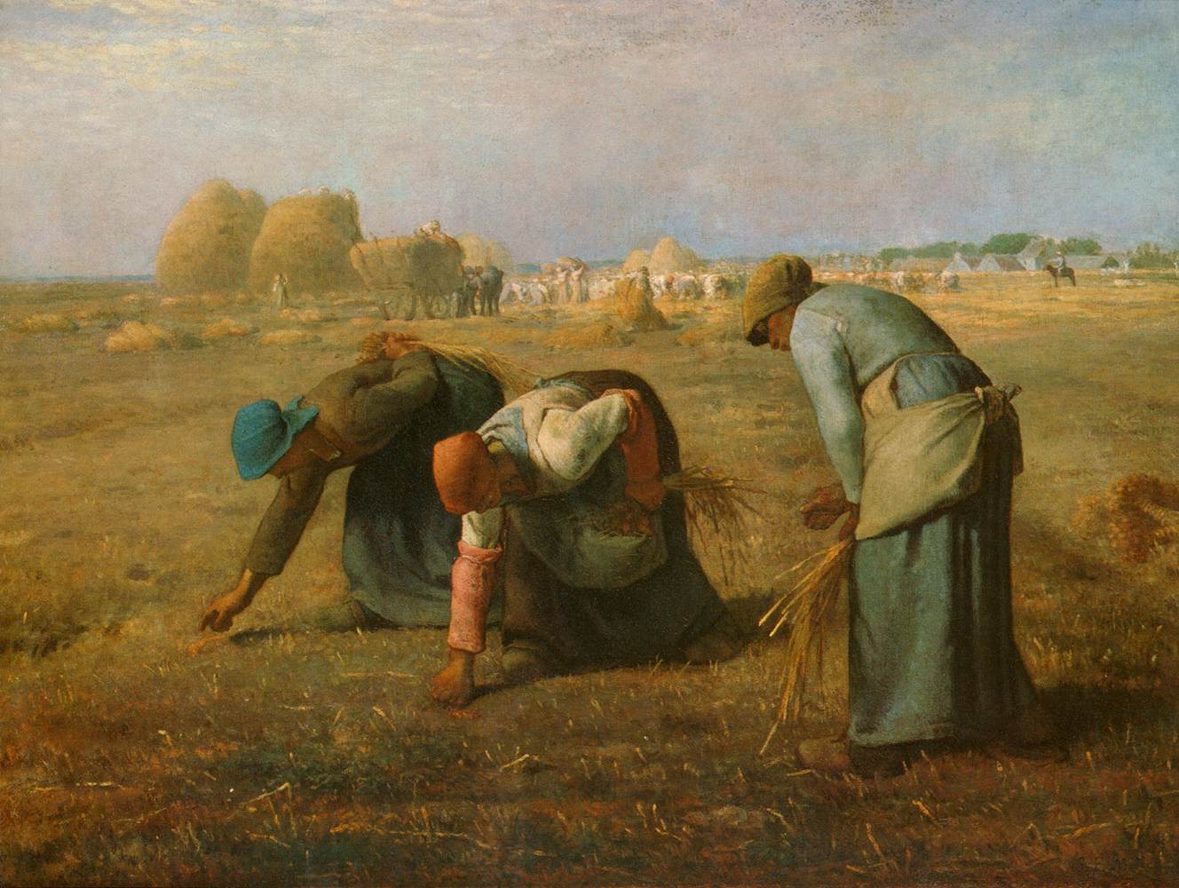 Jean Francois Millet, The Gleaners (1857) 