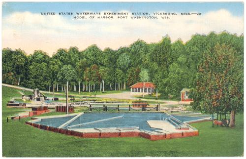 Vicksburg U.S. Waterways Experiment Station of Port Washington, WI Harbor