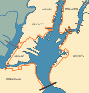 The Proposed Harbor Ring (http://www.streetsblog.org/wp-content/uploads/2012/10/route_map.png)