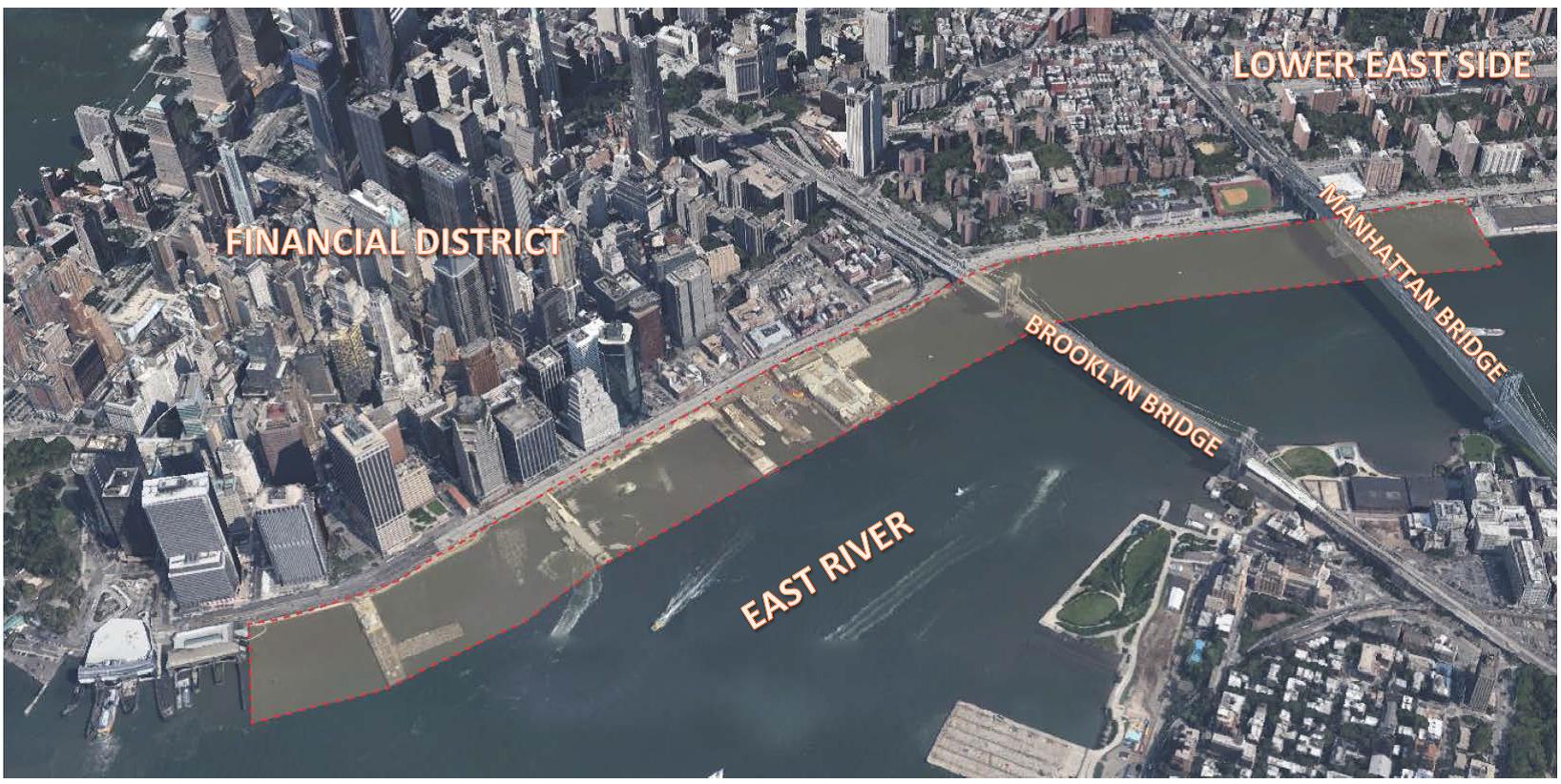 Proposed location of Seaport City. (Photo: Arcadis)